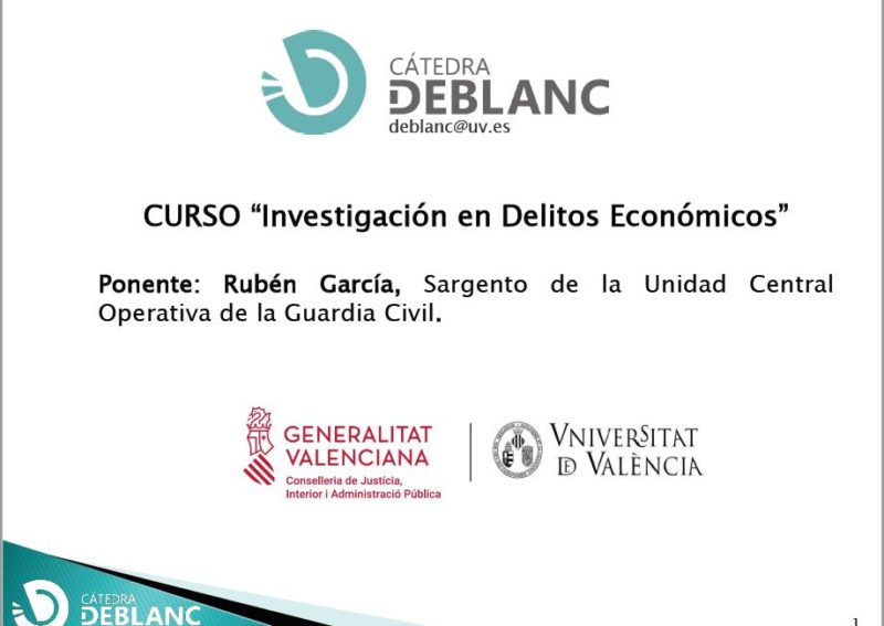 Investigacion de delitos economicos